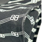 Balenciaga Large BB Monogram Hand Bag Tote Bag - Black