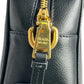 PRADA Saffiano Leather Shoulder Bag - Black