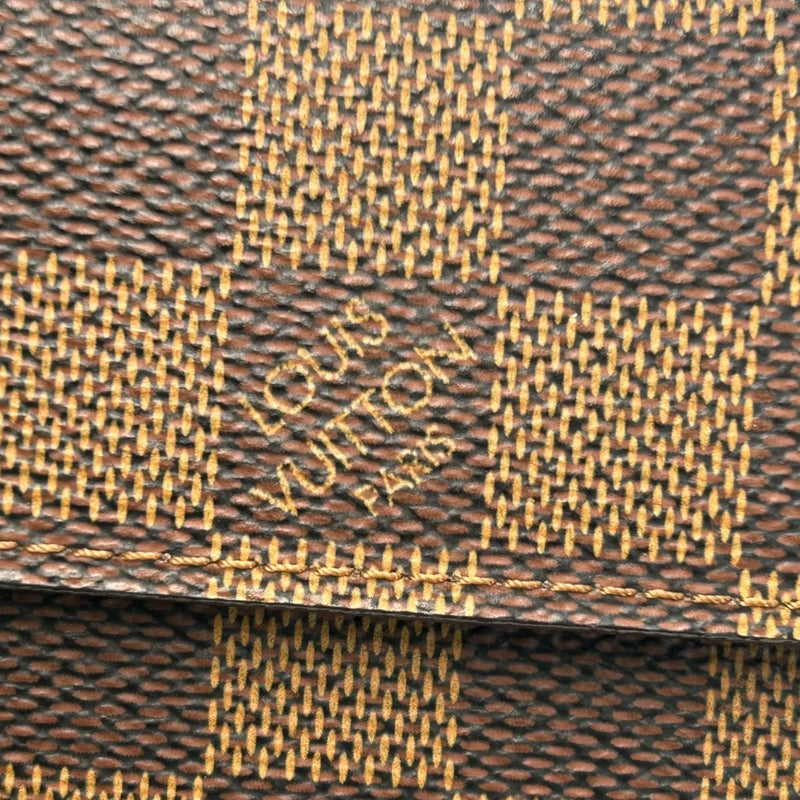 Louis Vuitton Damier Portefeuille Accordion Long Wallet - Brown