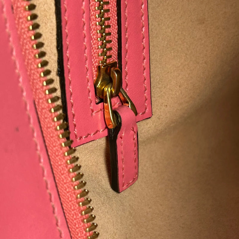 GUCCI Guccissima Leather Hand Bag Shoulder Bag - Pink