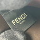 FENDI FF Denim Compact Wallet - Blue