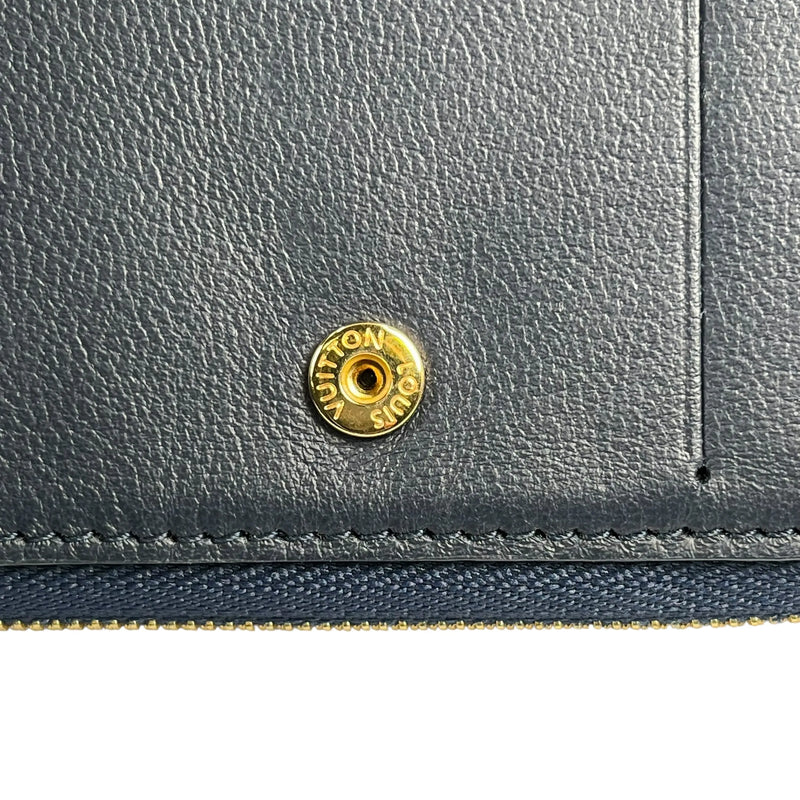 LOUIS VUITTON Portefeuille Lou Monogram Compact Wallet - Navy