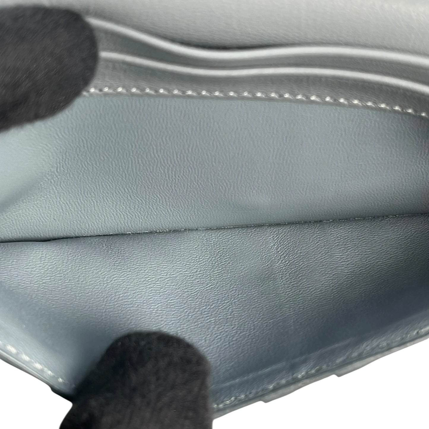 FENDI Peekaboo Continental Long Wallet - Blue 