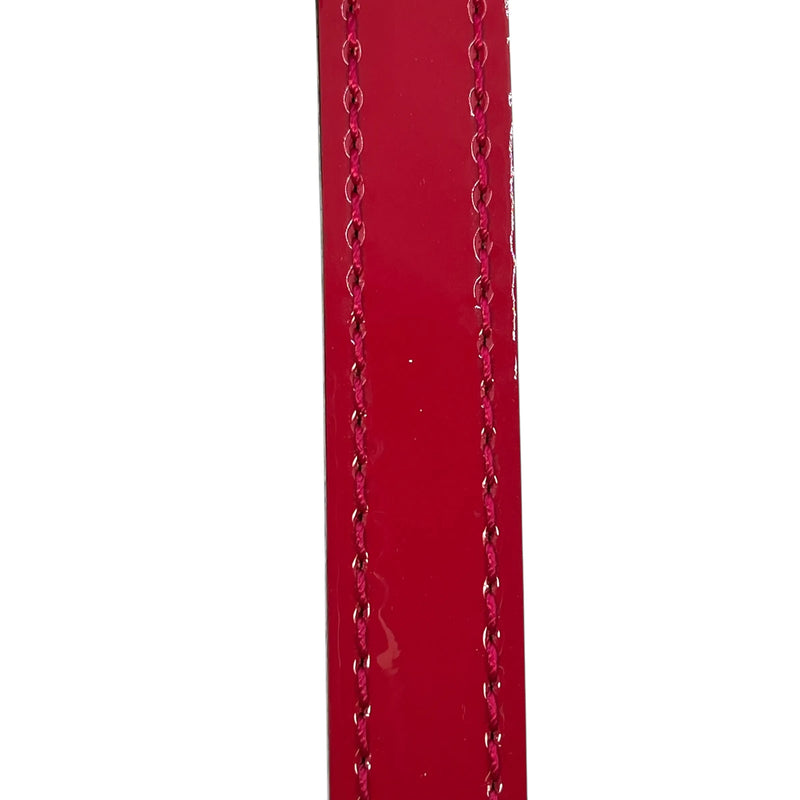 LOUIS VUITTON Vernis Shoulder Strap - Red