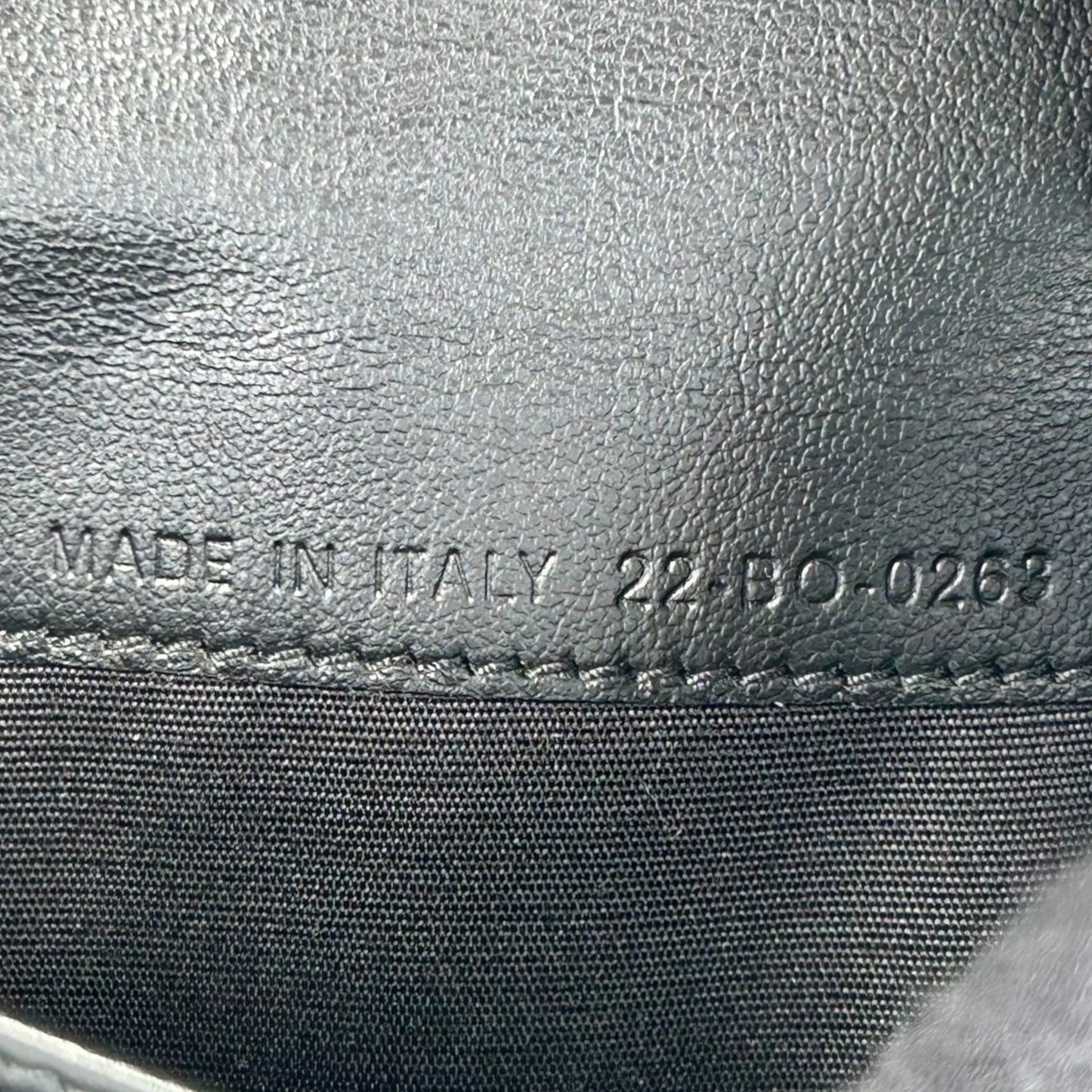 Christian Dior Oblique Jacquard Vertical Long Wallet - Black 