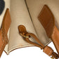 CELINE Mini Vertical Cabas Canvas Hand Bag Shoulder Bag - White
