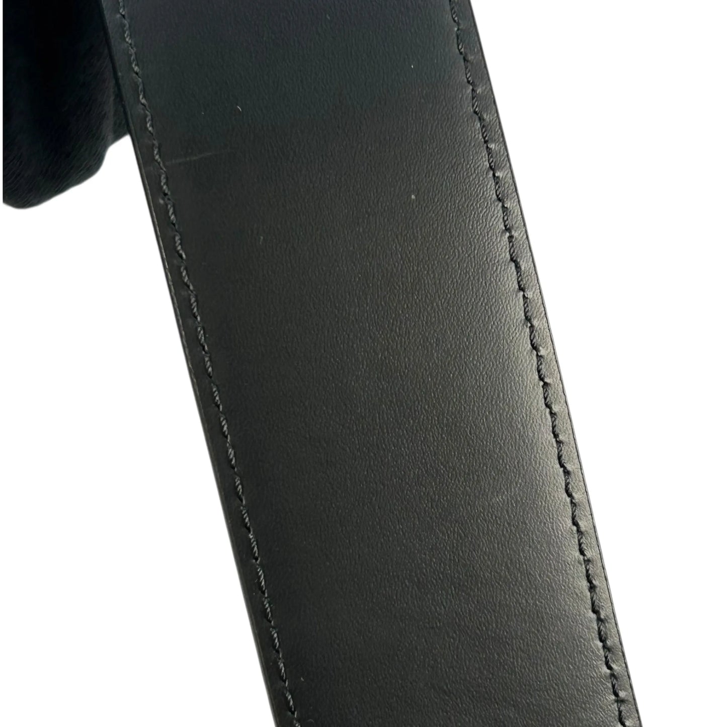 LOUIS VUITTON Damier Graphite Belt - Black