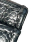CHANEL Matelasse Caviar Leather Card Case - Black 