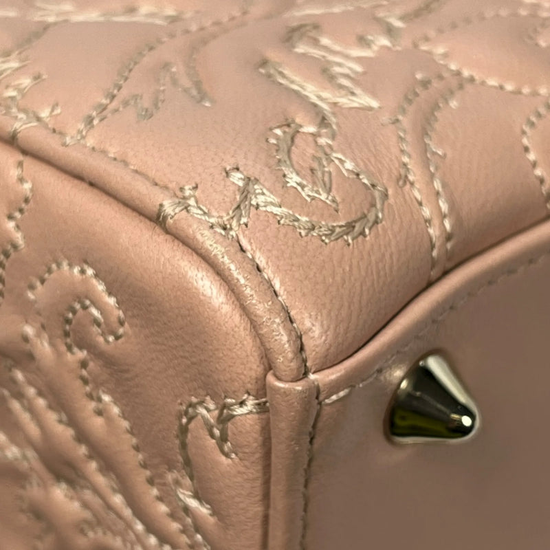 Christian Dior Lady Dior Lambskin Handbag/Shoulder Bag - Pink