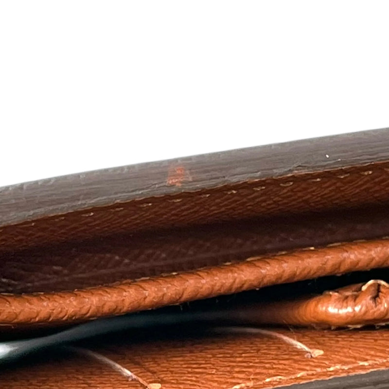 LOUIS VUITTON Portefeuille Long Wallet - Brown 