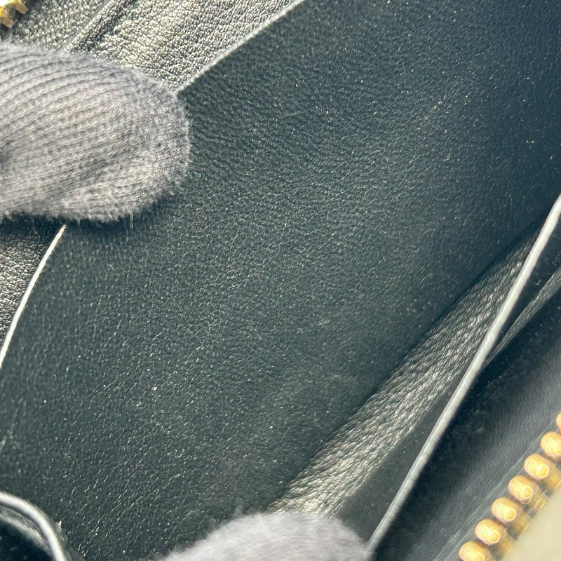 GUCCI グッチシマ GGパターン レザー コインケース - ブラック