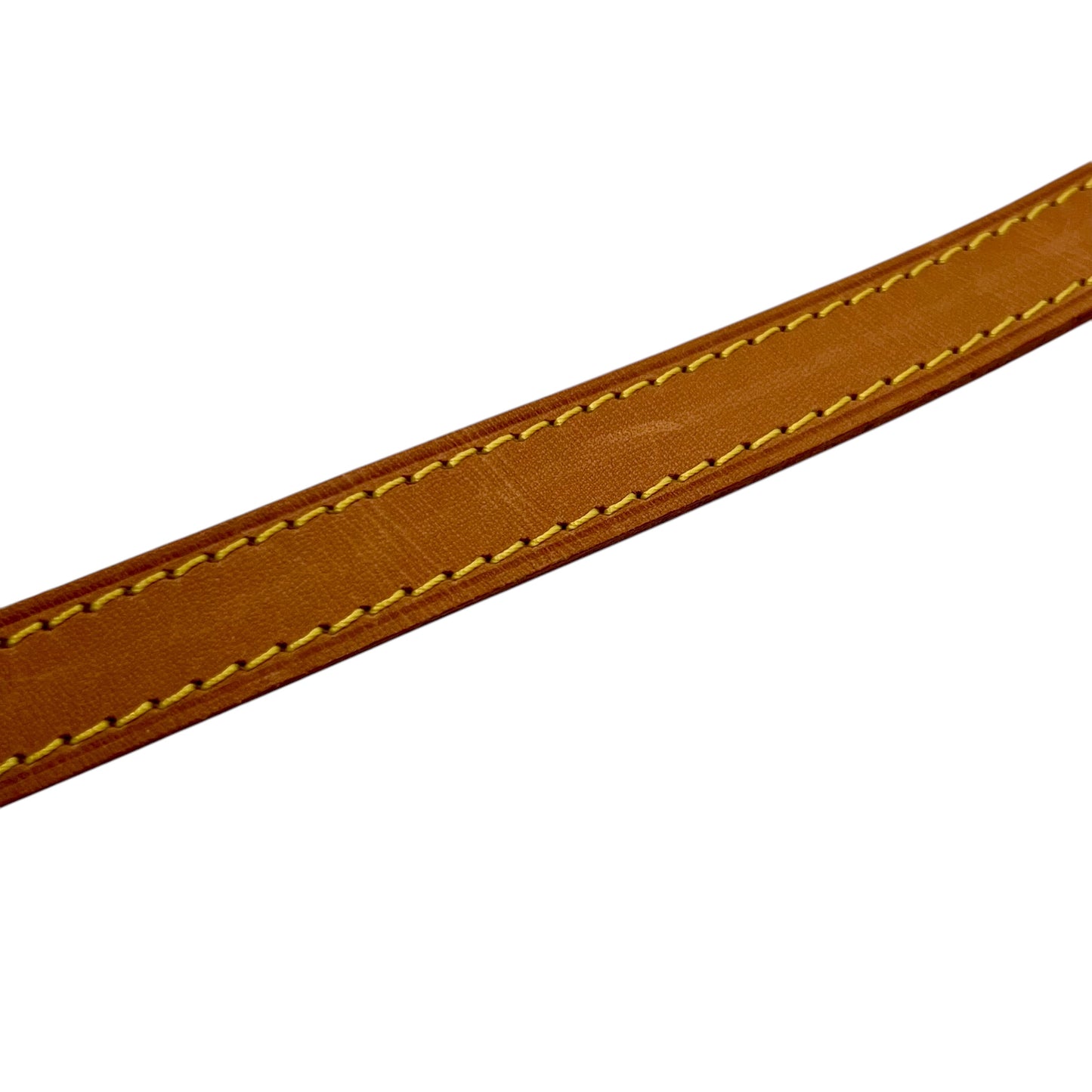 Louis Vuitton Brown Cowhide Leather Strap