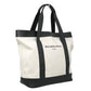BALENCIAGA Canvas Navy Tote Bag
