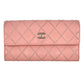 CHANEL Wild Stitch Long wallet Lambskin