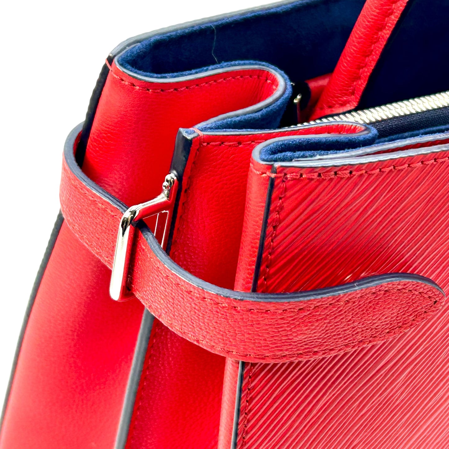 Louis Vuitton ツイスト トート コクリコ エピ レザー ハンドバッグ - レッド