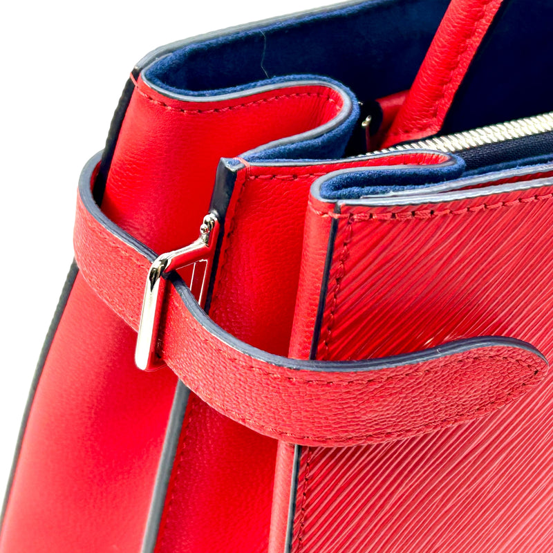 Louis Vuitton ツイスト トート コクリコ エピ レザー ハンドバッグ - レッド