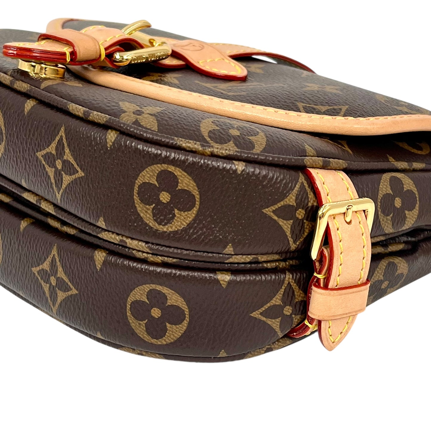 Louis Vuitton Monogram Saumur BB 2way Hand Bag -Brown