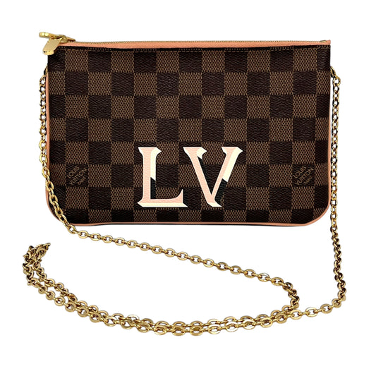 Louis Vuitton Double Zip Pochette Body Bag