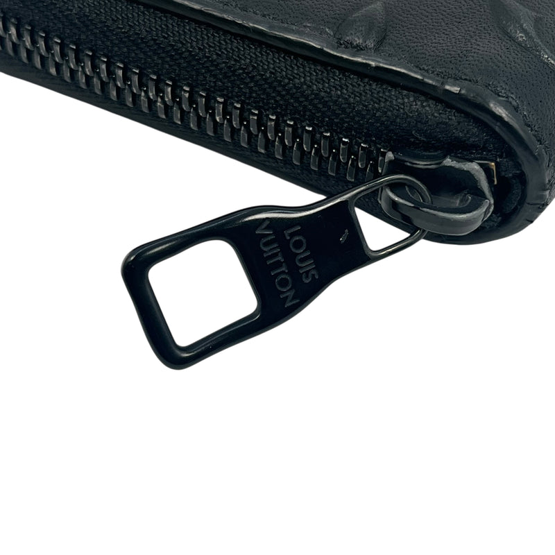 Louis Vuitton Zippy Long Wallet Vertical - Black