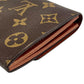 Louis Vuitton Monogram Portemonnaie Credit Bi-fold Long Wallet - Brown 31496