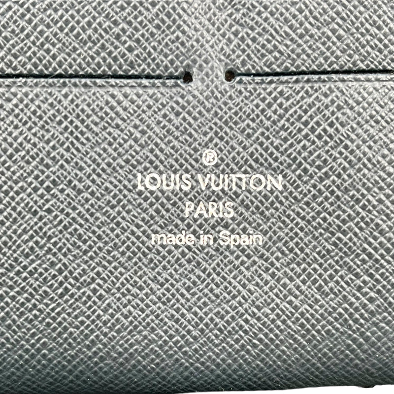 Louis Vuitton Epi Zippy Organizer Long Wallet - Black Blue