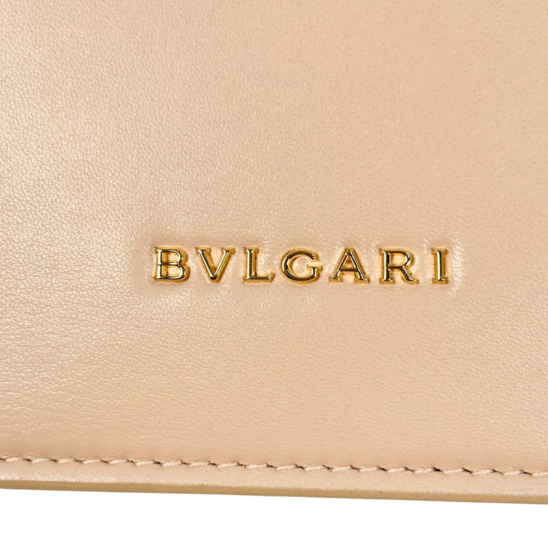 BVLGARI Serpenti Forever Chain Shoulder Bag - Pink Beige 