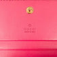 GUCCI GG Matelasse Card Case Compact Wallet - Pink