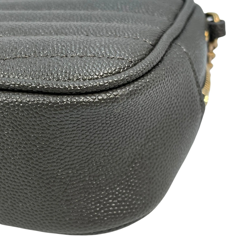 Saint Laurent Lou Mini Shoulder Bag - Darkgray