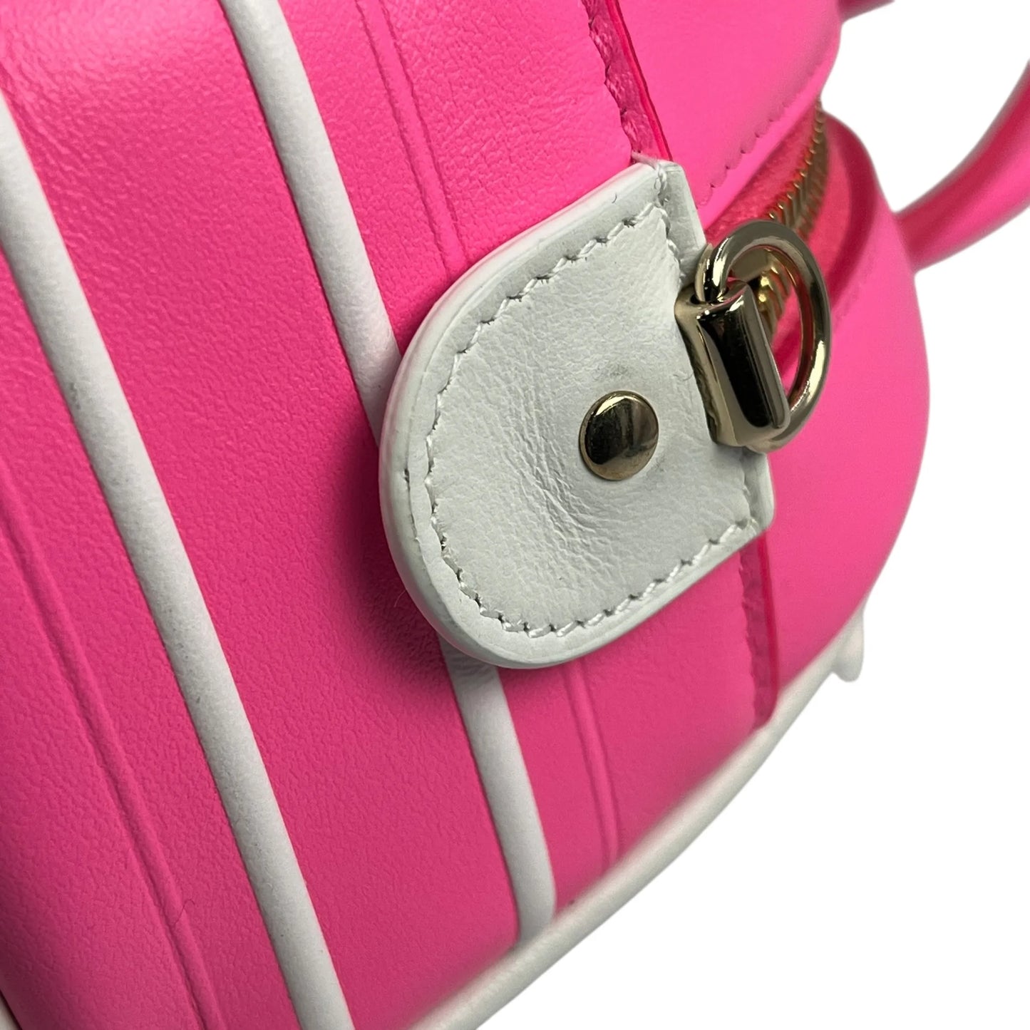 Dior Vibe Small Bowling Bag Handbag/Shoulder Bag - Pink 