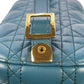 Dior Small Travel Vanity Hand Bag Shoulder Bag - Blue