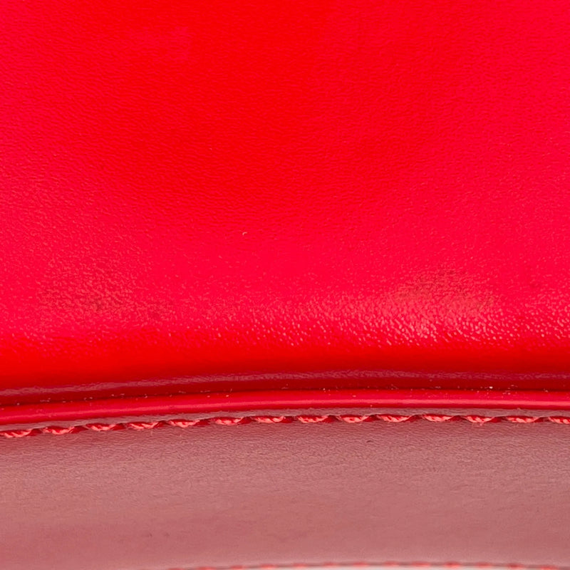Balenciaga Hourglass Chain Shoulder Bag - Red