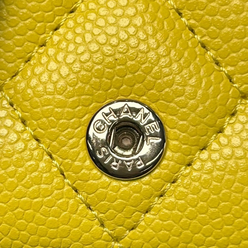 CHANEL Materasse Small Compact Wallet - Yellow