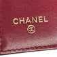 CHANEL Materasse Chanel 19 Compact Wallet - Red