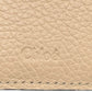 Chloé Alphabet Tri-Fold Compact Wallet - Beige