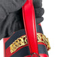 GUCCI Sylvie Chain Mini Hand Bag Shoulder Bag - Red