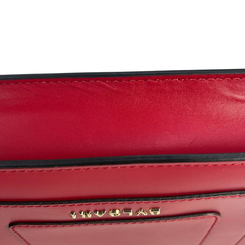 BVLGARI Serpenti Forever Crossbody Bag Chain Shouder Bag - Red