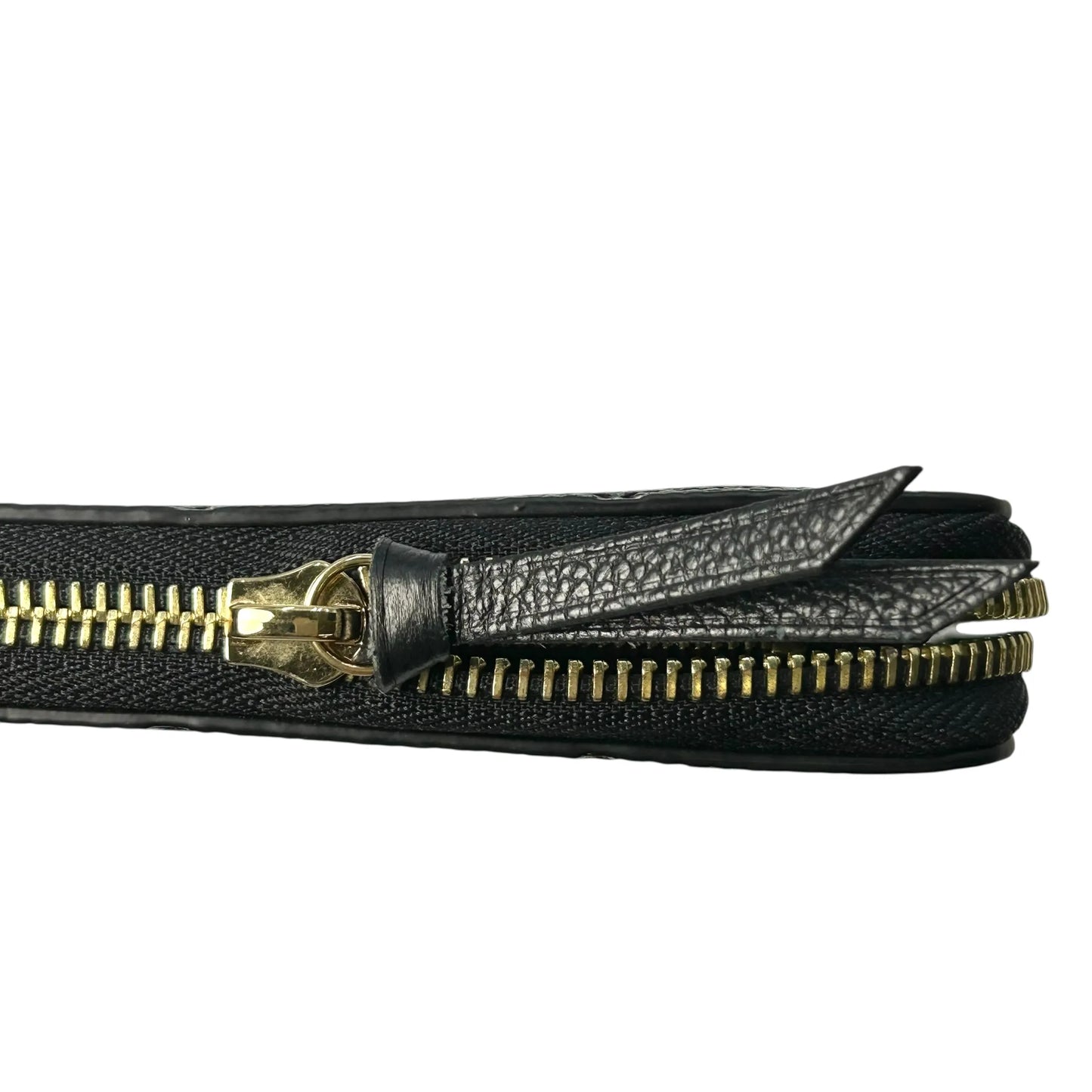 LOUIS VUITTON Portefeuille Monogram Empreinte Long Wallet - Black 