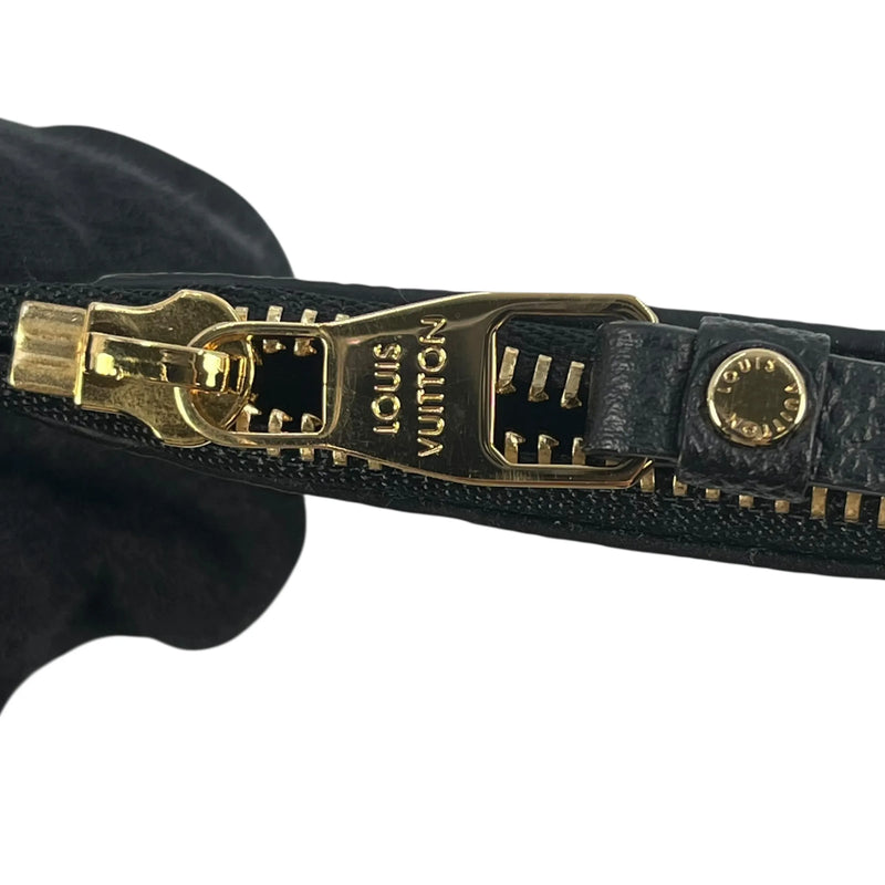 LOUIS VUITTON Porte Carte Monogram Empreinte Coin Case and Card Case - Black 