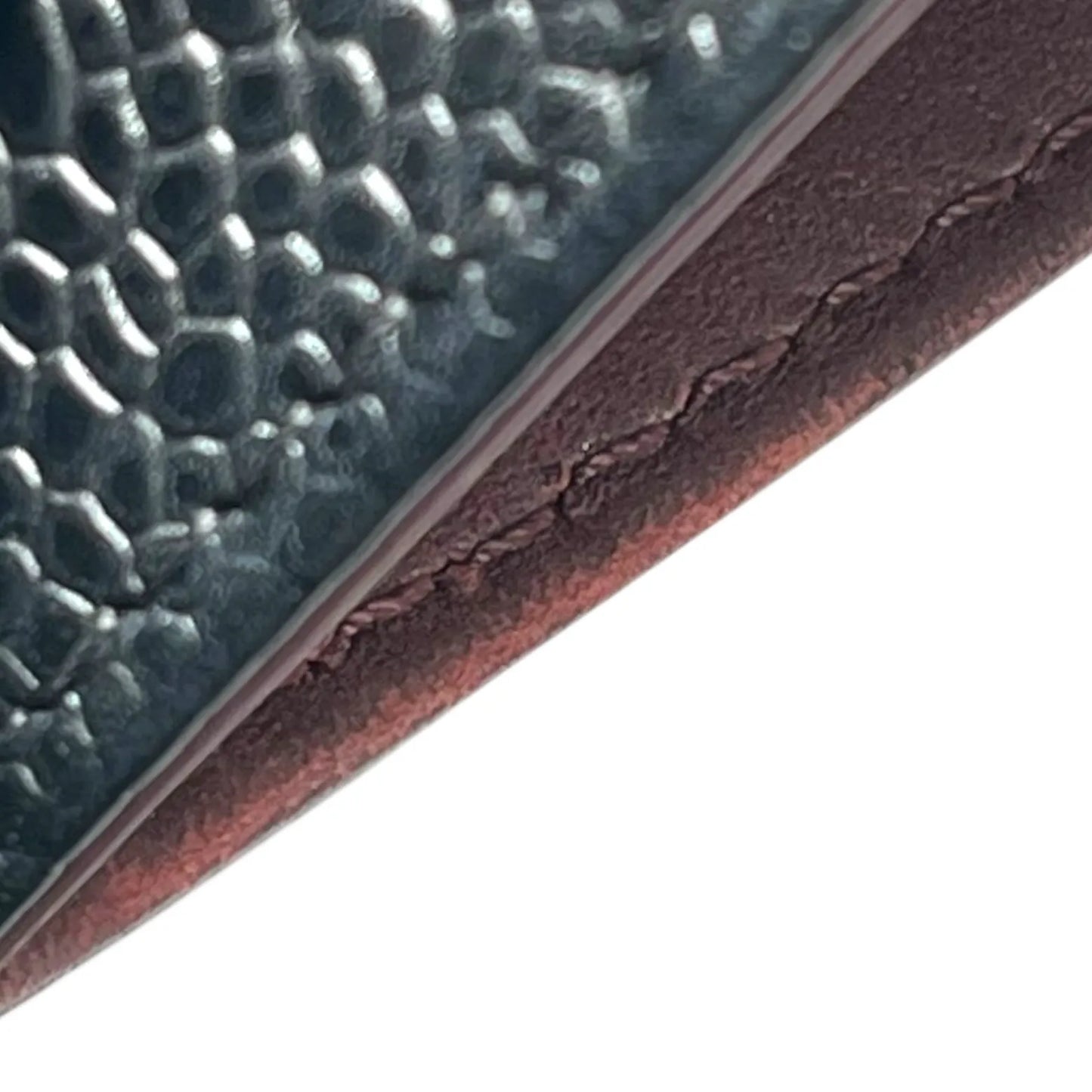 CHANEL Matelasse Caviar Leather Card Case - Black 