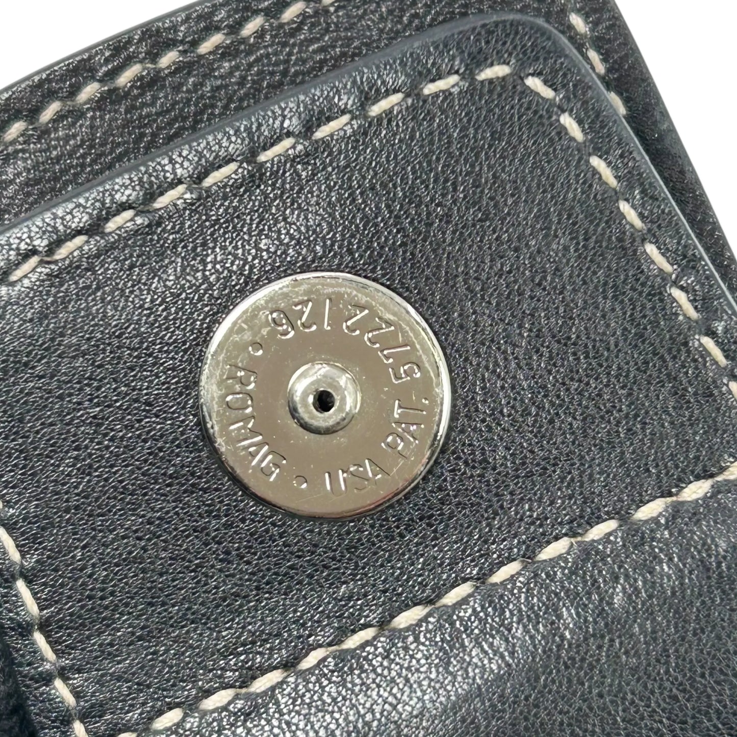 Coach ソーホー クロスボディ メッセンジャー レザー ショルダーバッグ - ブラック