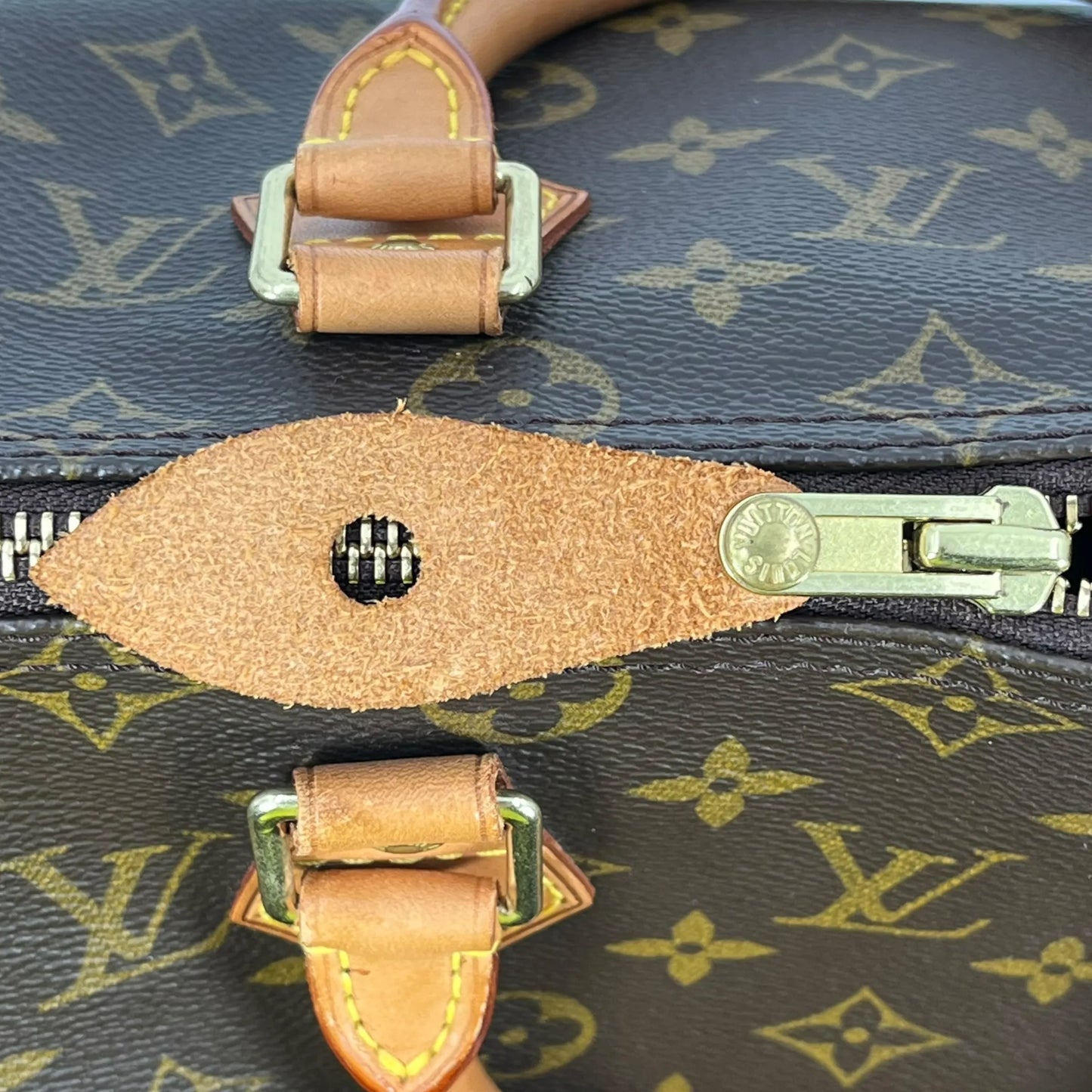 Louis Vuitton スピーディ25 モノグラム キャンバス ハンドバッグ - ブラウン