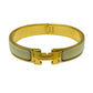 HERMES Clic H Enamel Bracelet PM GP