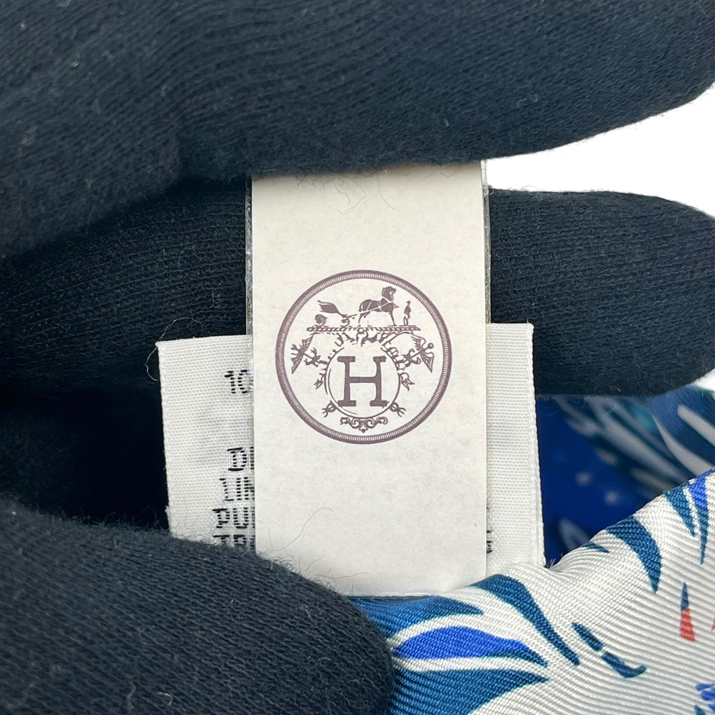 HERMES Twilly Rayures D`Ete Blue