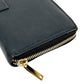 Saint Laurent YSL logo leather Round zip wallet