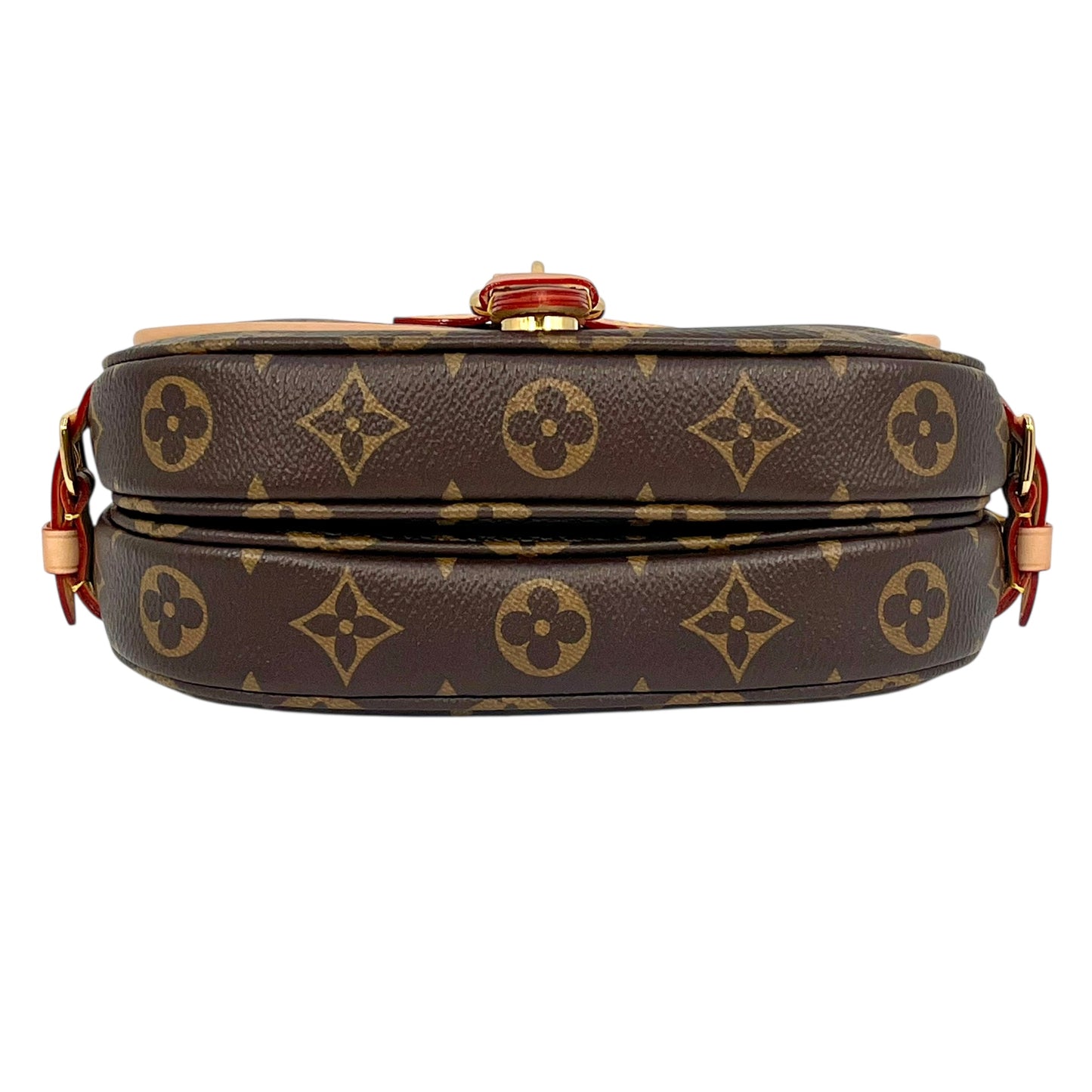 Louis Vuitton Monogram Saumur BB 2way Hand Bag -Brown