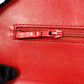 CHANEL Matelasse Chain Wallet Shoulder Bag - Red