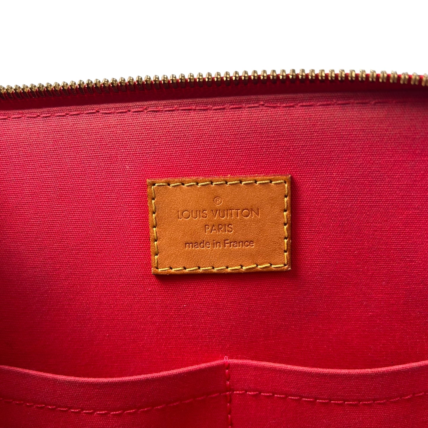 Louis Vuitton Vernis Alma PM Hand Bag - Pink