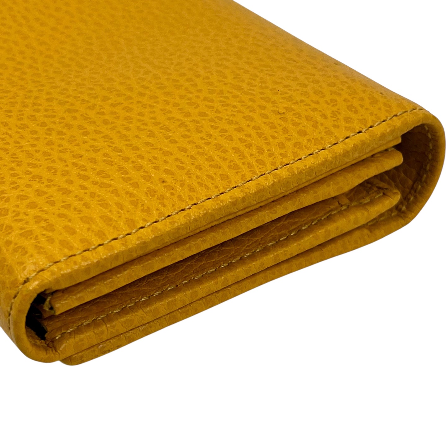 GUCCI Swing Continental Long Wallet - Yellow