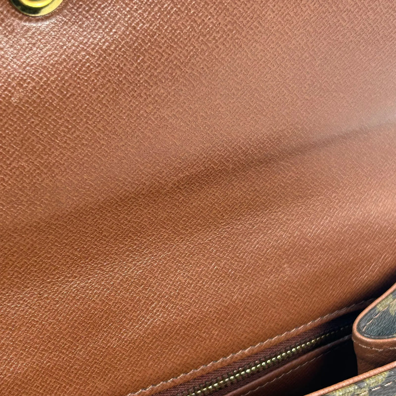 Louis Vuitton Monogram Pochette Dame Clutch Bag - Brown