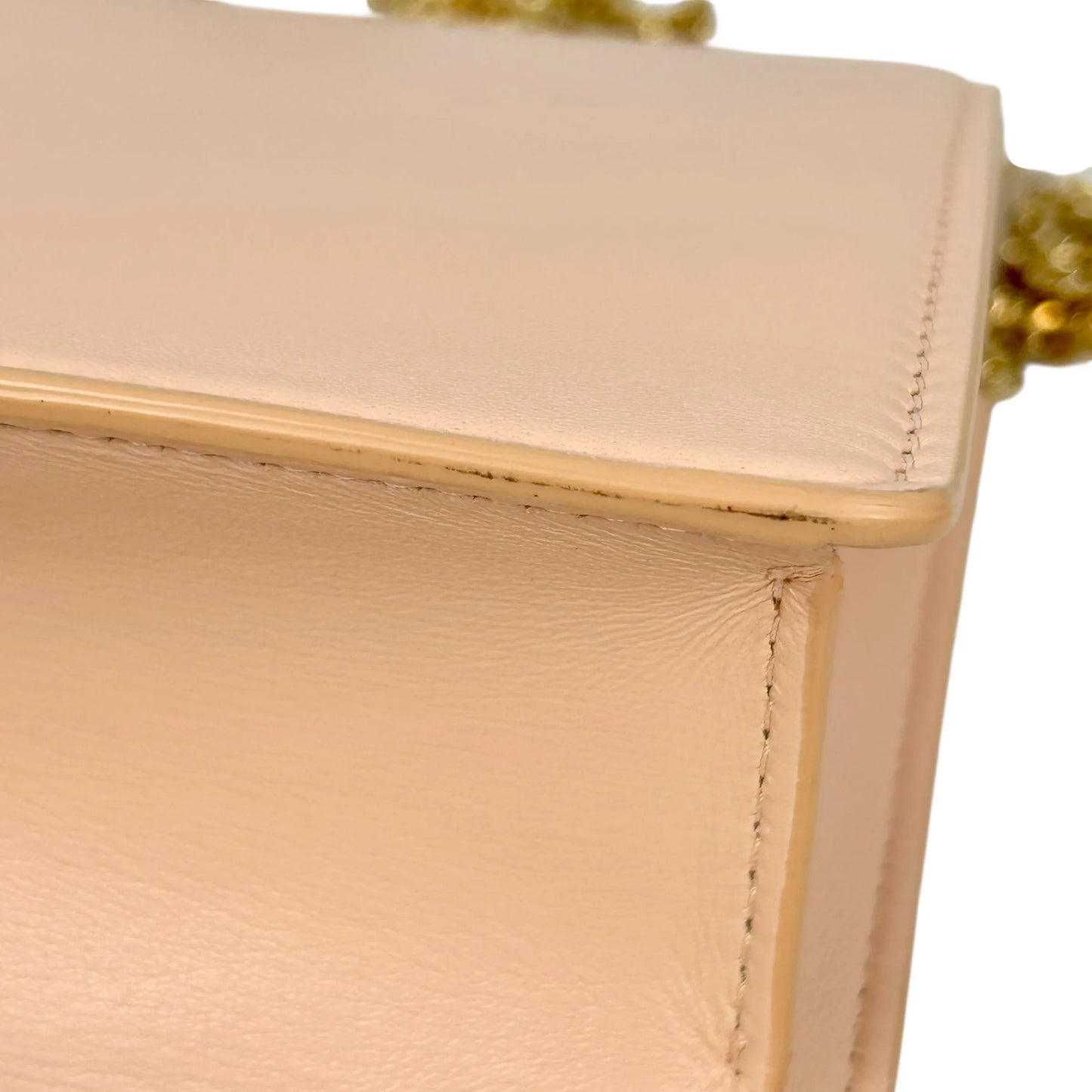 BVLGARI Serpenti Forever Chain Shoulder Bag - Pink Beige 